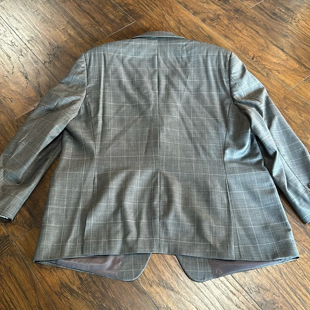 Lauren Ralph Lauren Plaid Pinstripe Men's Blazer 50R